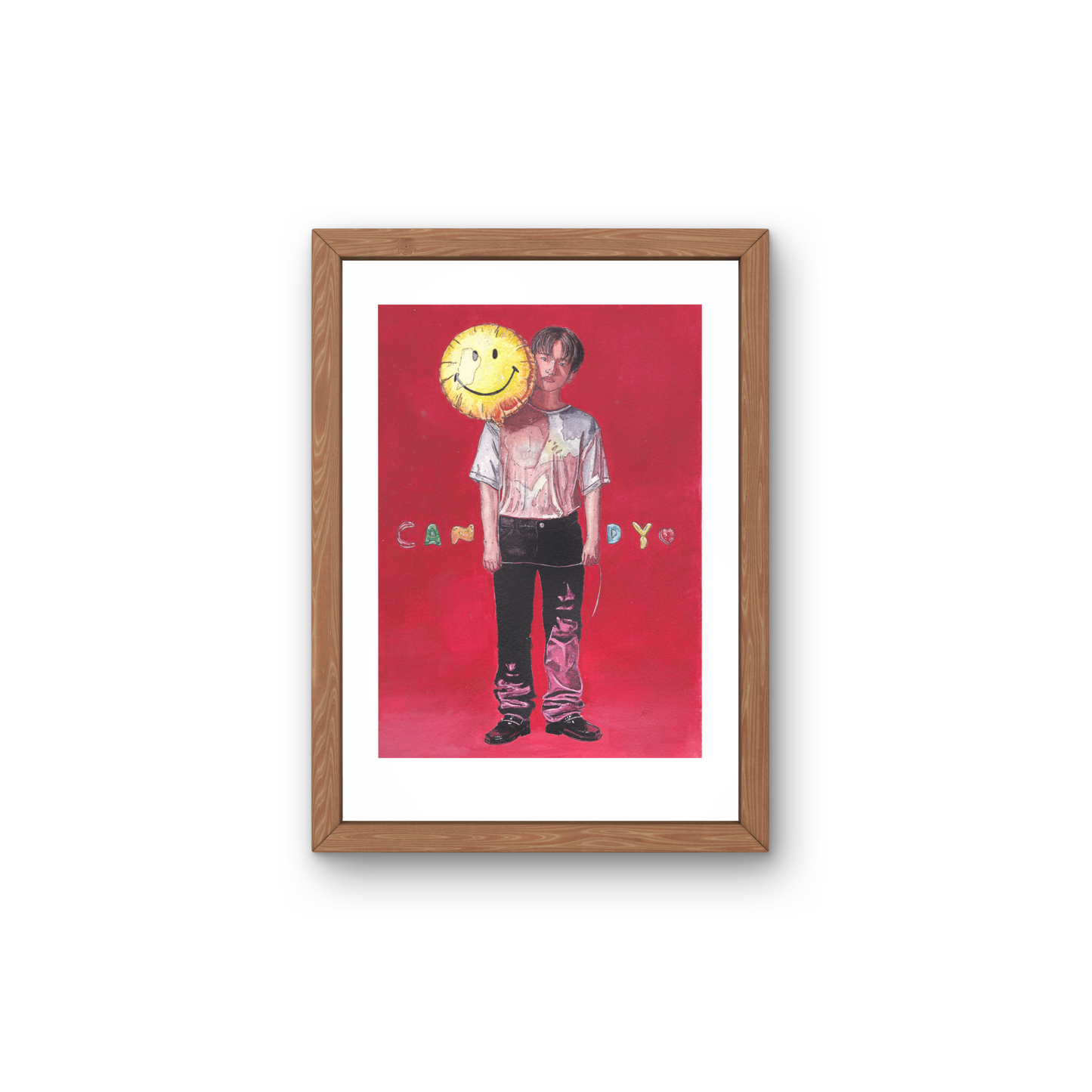 A5 Illustration Art Print 'KPOP Exo' (Byun Beakhyun, Xiumin) *Previous Stock