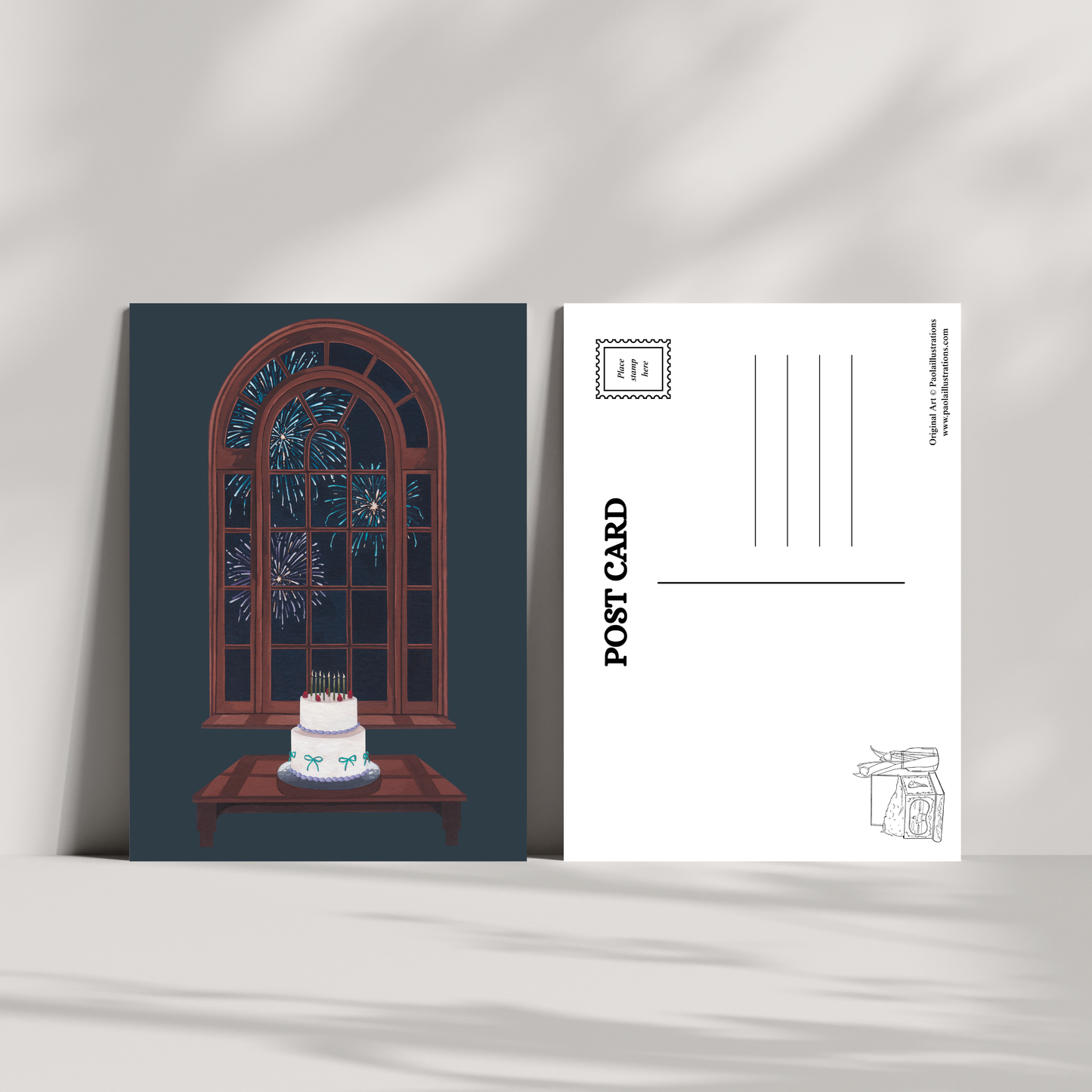 Medium Postcard 'Celebration'