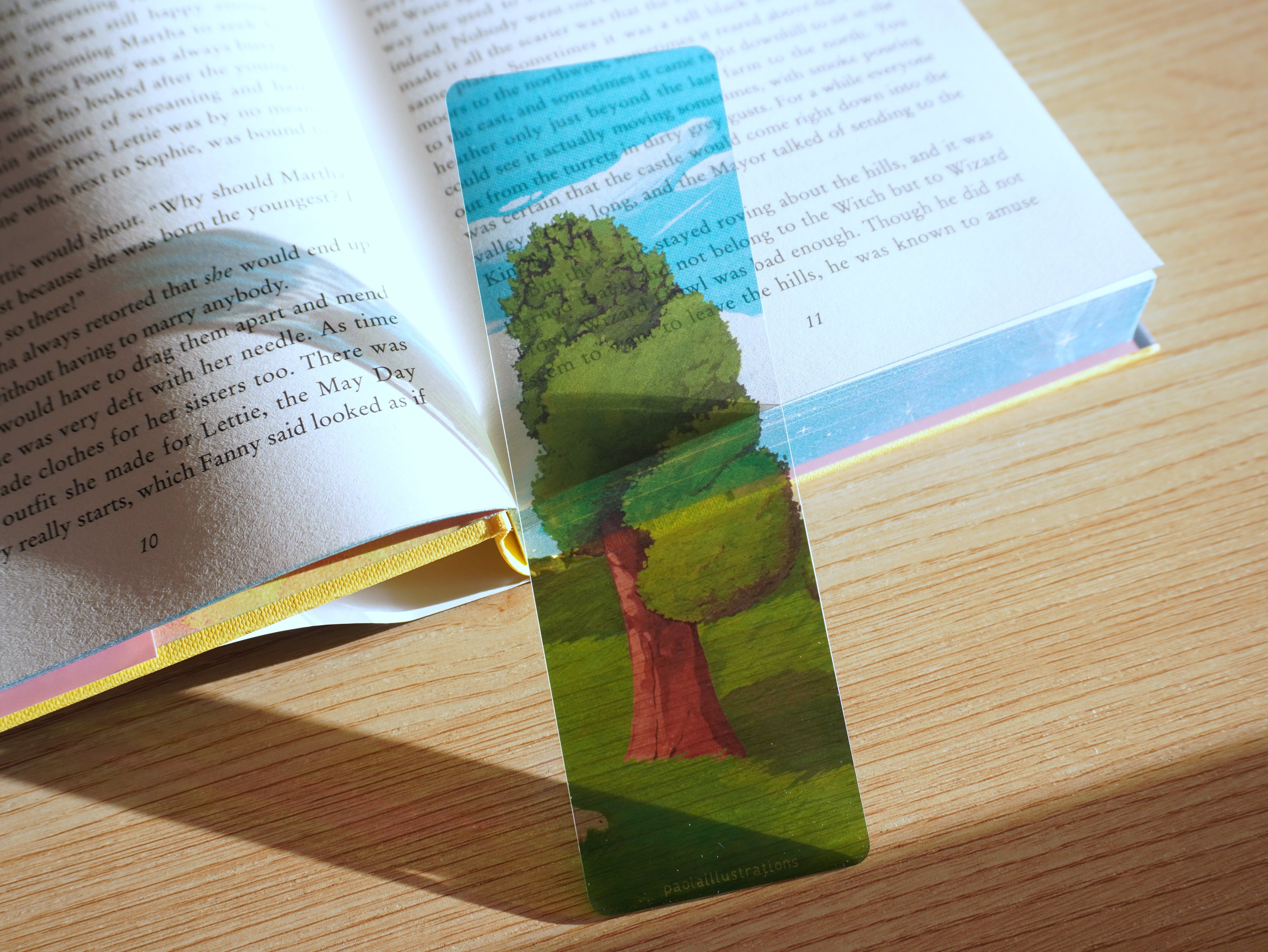 Transparent Bookmarks