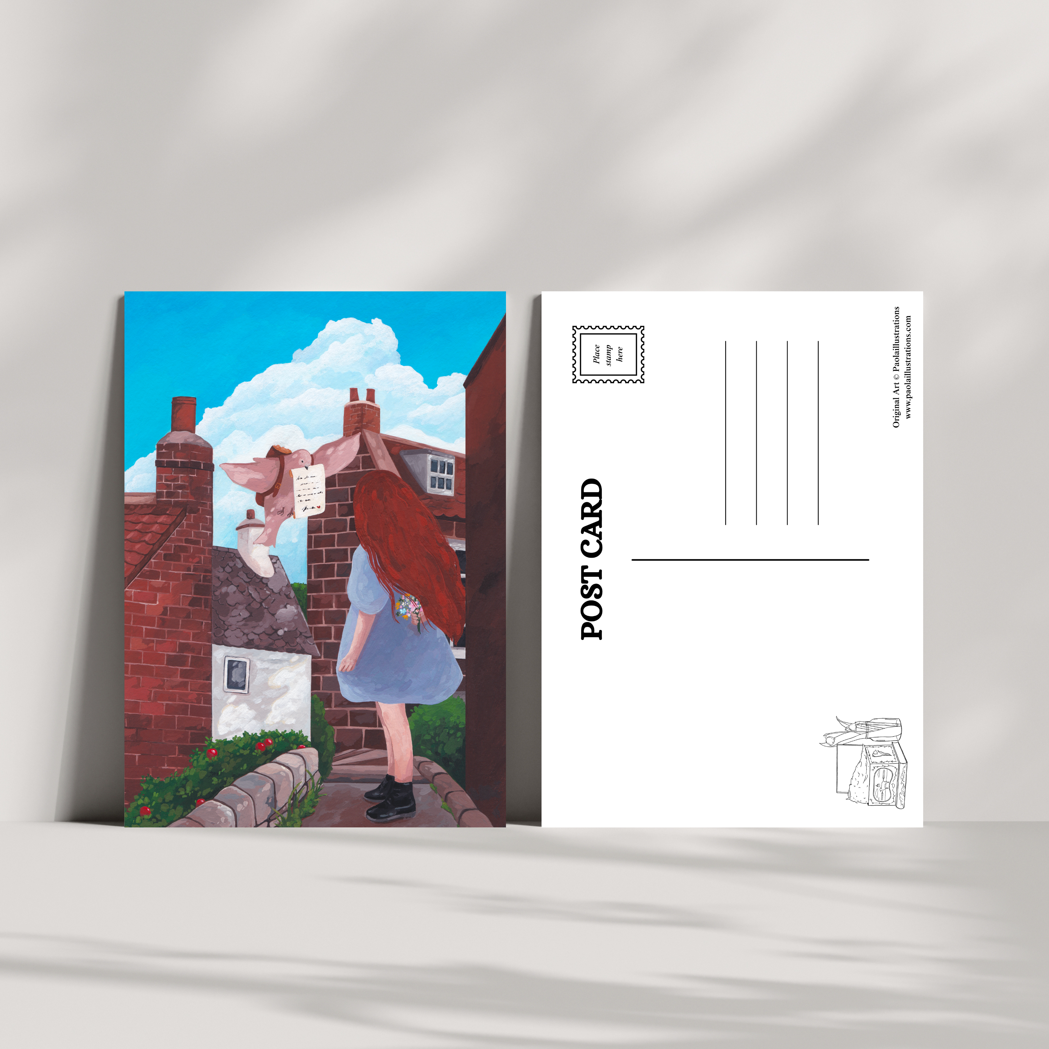 Medium Postcard 'Declaration of a Confession'
