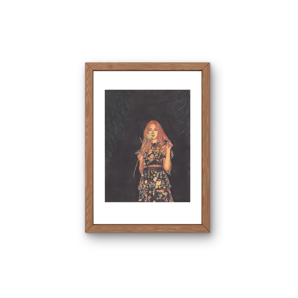 A5 Illustration Art Print 'KPOP Red Velvet Wendy' *Previous Stock