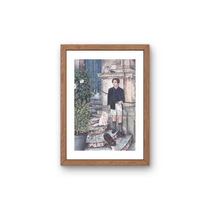 A5 Illustration Art Print 'Messenger' *Previous Stock