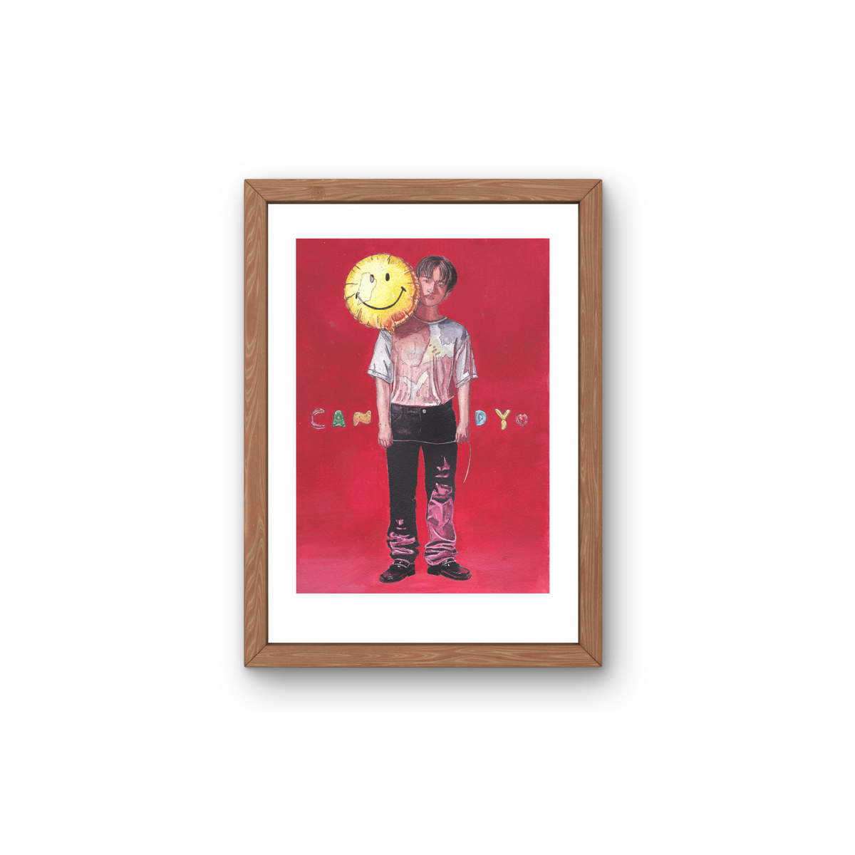 A5 Illustration Art Print 'KPOP Exo' (Byun Beakhyun, Xiumin) *Previous Stock