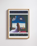 A4 Illustration Art Print 'Awaiting Night'