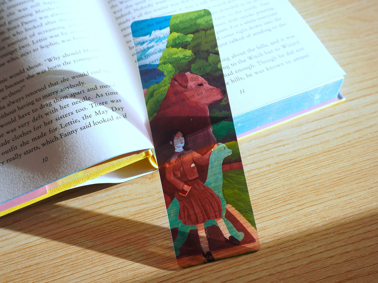 Transparent Bookmark 'Playground Protectors'