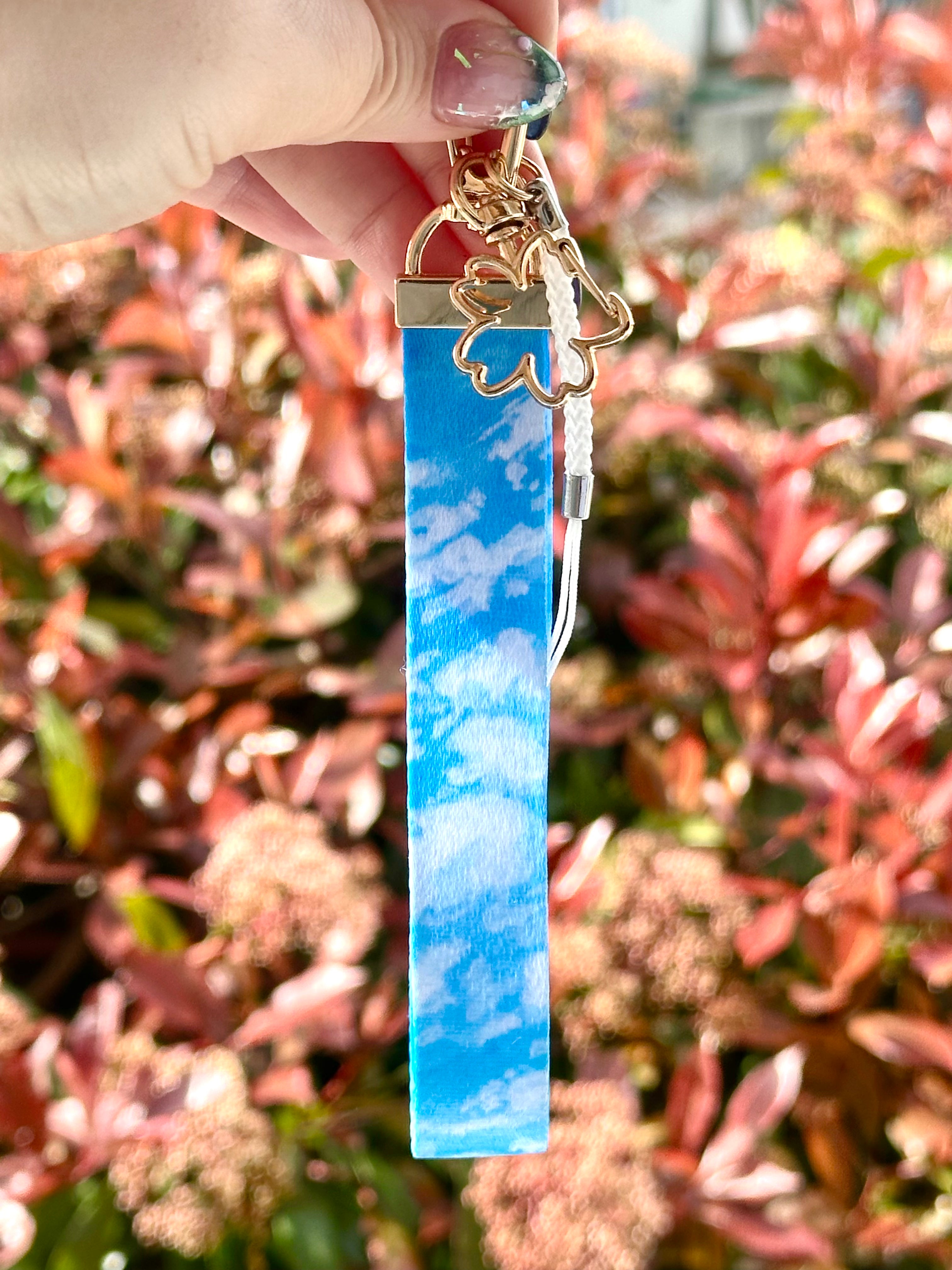 'Sky' Lanyard Keychain