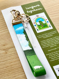 'Countryside View' Lanyard Keychain