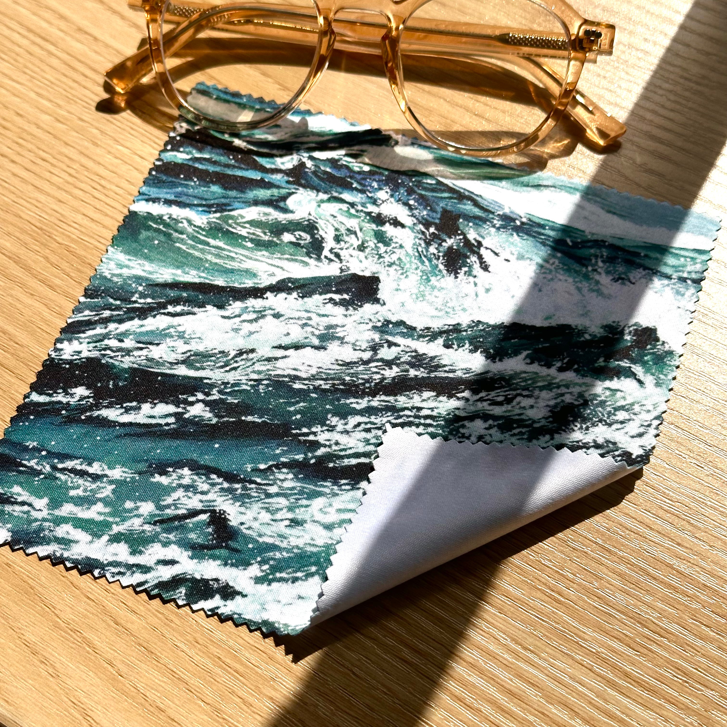 'Waves' Glasses (Lens) Cleaning Cloth