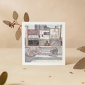 Square Illustration Art Print 'Amethyst' (Individually Priced)