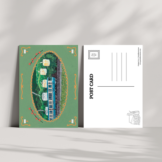 Medium Postcard 'Train'